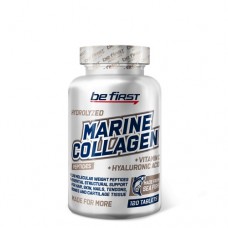 Be First, Marine Collagen + Hyaluronic Acid + Vitamin C 120 таб