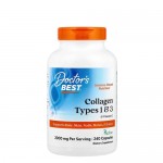 Doctor's Best, Collagen Types 1 & 3, 240 капс.