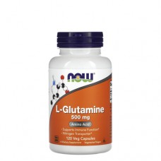 NOW L-Glutamine (Глютамин) 500 мг, 120 веган-капс.