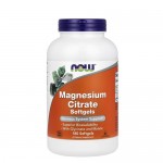 NOW Magnesium Citrate (Магний) 133 мг, 180 гель-капс.