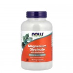 NOW Magnesium Glycinate (Магний хелат) 200 мг + BioPerine 180 веган-капс