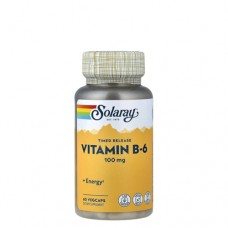 Solaray Vitamin B-6 100 мг 60 веган-капс.